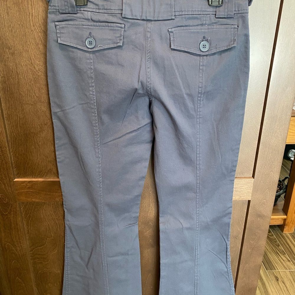 dELiA*s women’s flare pants gray 7/8